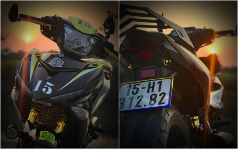 Exciter 150 thay đổi diện mạo ngoạn mục với bộ cánh mới của biker Hải Phòng