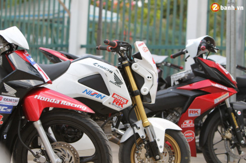 Honda Việt Nam ra mắt 3 mẫu xe độ tham dự giải đua mô tô tại Cần Thơ