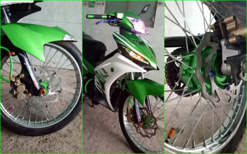 Exciter 135 độ đơn giản đầy cá tính của biker Tiền Giang