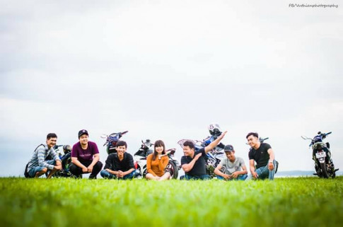 Bộ ảnh team Exciter bình yên giữa cánh đồng Gia Lai
