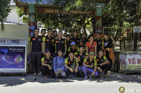CLB Exciter Bình Tân với chuyến từ thiện tại Chùa Nghệ Sĩ