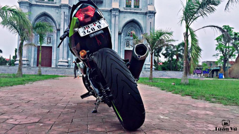 Exciter 150 độ mông to đầy hấp dẫn của biker Hà Tĩnh