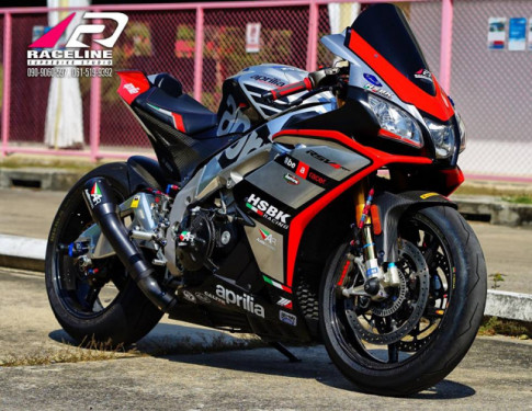 Aprilia RSV4RF bản độ tối tân với những trang bị khủng