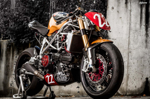 Ducati 1198 bản độ phong cách Streetfighter hầm hố từ XTR Pepo