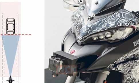 Ducati Multistrada 1260GT mới dự kiến sẽ trang bị kiểm soát hành trình radar