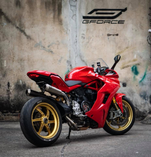 Ducati SuperSport 939S độ hào nhoáng với phong cách Superbike