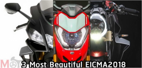[EICMA 2018] Ba mẫu mô tô được bình chọn đẹp nhất tại sự kiện EICMA 2018