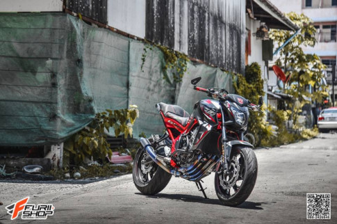 Honda CB650F bản độ cực nét tại đất Thái
