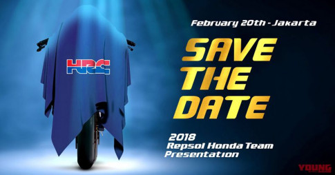 Honda R213V lộ diện chuẩn bị cho mùa giải MotoGP 2018