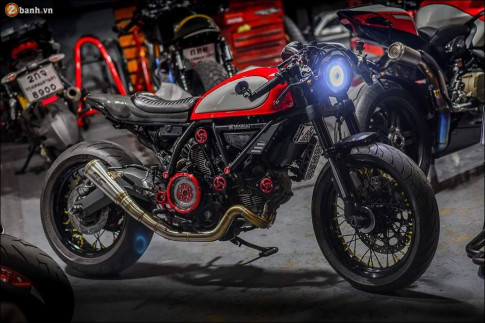 Vén màn Ducati Scrambler độ xuất thần tại xưởng độ Mugello danh tiếng