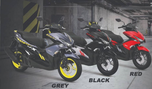 Yamaha Aerox 155 2019 bổ sung sắc màu mới cá tính 