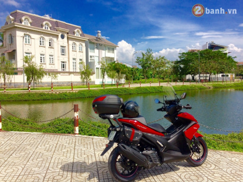 Yamaha NVX 125cc phong cách Touring ở Sài Gòn