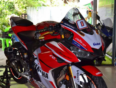 Yamaha R3 hầm hố theo phong cách MotoGP