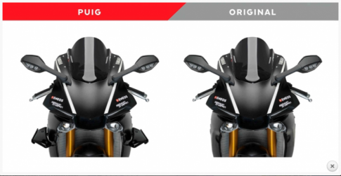 Hãng đồ chơi Puig ra mắt bộ cánh gió ‘Winglet Dress’ dành cho Sportbike