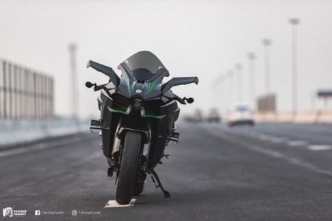 Kawasaki Ninja H2 nâng cấp cực chất theo phong cách H2R
