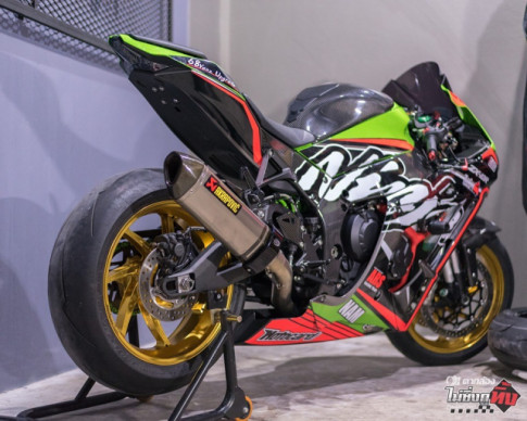 Kawasaki ZX-10R độ cực đẹp theo phong cách WSBK