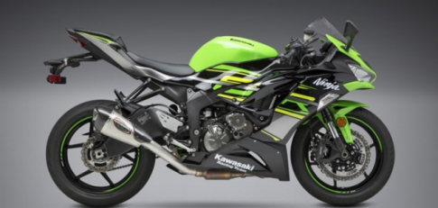 Kawasaki ZX-6R 2019 được trang bị phụ kiện ống xả Yoshimura Alpha T3/4 giúp tăng hiệu suất động cơ