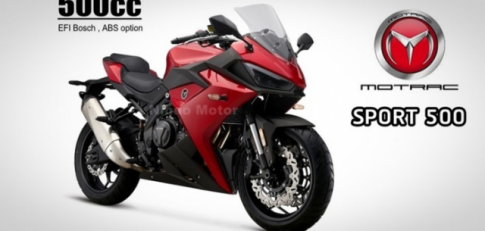 Motrac Sport 500 - Mẫu xe Trung Quốc sở hữu thông số kỹ thuật CBR500R với giá bán ở hạng 150cc