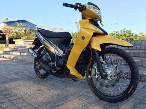 YAMAHA YAZ 125 TRANG TRÍ TEM PHỐI MÀU TRẮNG XANH GP  TEM ĐỘ YAZ 125  TEM