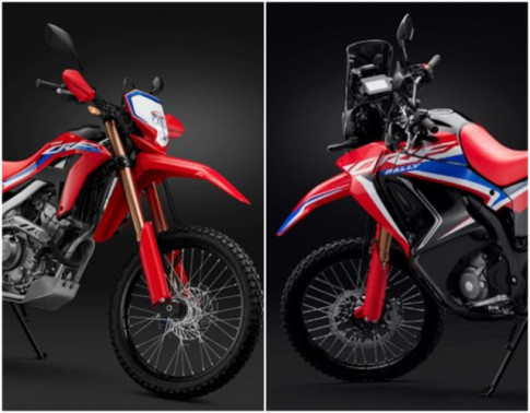 Cận cảnh Honda CRF250L 2021 và CRF250L Rally 2021 lột xác hoàn toàn tại Nhật Bản