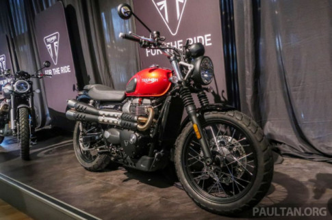 Cận cảnh Triumph Street Scrambler và Street Twin 2019 chào bán với giá từ 319 triệu VND