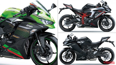 Giá bán của Kawsaki Ninja ZX-25R tại Việt Nam vừa được công bố