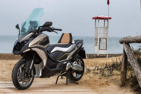 Kymco CV2 Concept sắp ra mắt cạnh tranh Honda X-ADV