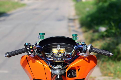 PCX 150 2018 độ lộng lẫy sắc cam đầy nổi bật của biker nước bạn