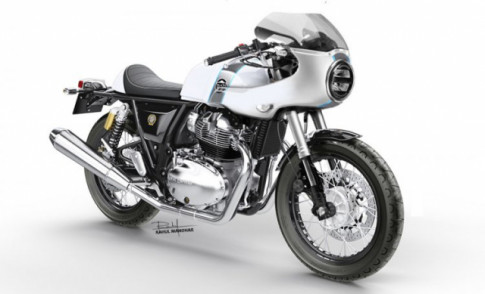 Royal Enfield Continental GT 650 - Cafe Racer Edition Concept chính thức xuất hiện