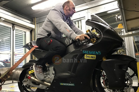 Triumph đã sẵn sàng cho mẫu xe thử nghiệm cuối cùng chuẩn bị cho Moto2 2019