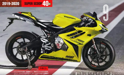 Triumph New Daytona 765 phiên bản thương mại chính thức lộ diện