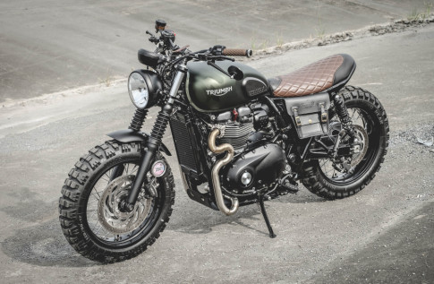 Triumph Street Scrambler 900 Quái vật truyền thuyết mang tên ‘Medusa’