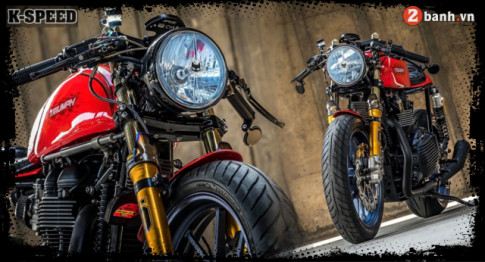 Triumph Street Twin 900 độ hàng loạt trang bị cao cấp đến từ K-Speed