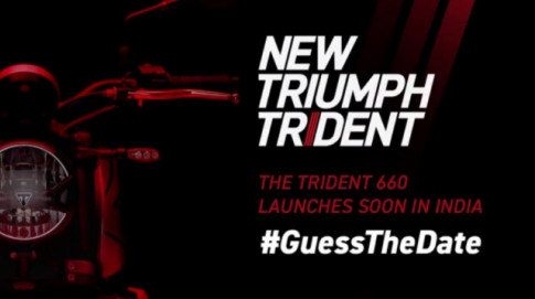 Triumph Trident 660 chuẩn bị ra mắt tại Ấn Độ với giá bán hấp dẫn