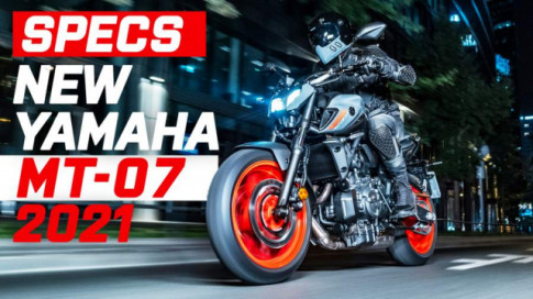 Yamaha MT-07 2021 chính thức ra mắt với thiết kế vượt trội