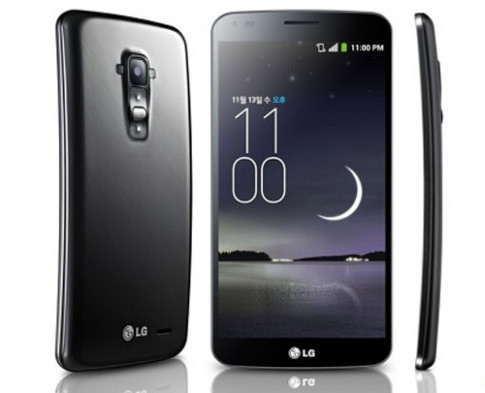 Điện thoại màn hình cong LG G Flex trình làng