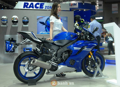 Hình ảnh chi tiết Yamaha YZF-R6 2017 đầu tiên tại Việt Nam