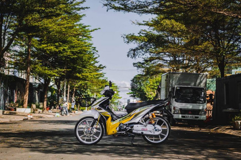 Honda Wave S 110 độ kiểng siêu ngầu của Biker Sài Gòn