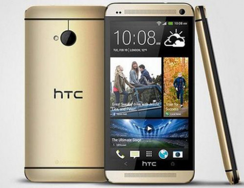 HTC One màu vàng chính thức lên kệ