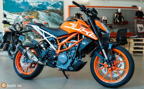 KTM Duke 390 2018 chính thức ra mắt với giá bán khoảng 175 triệu đồng