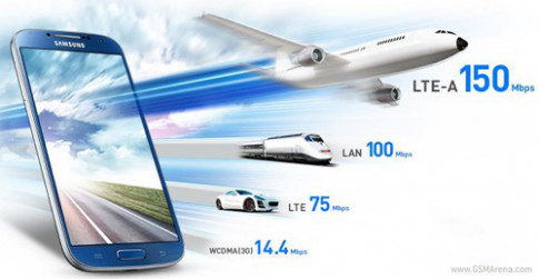 Samsung Galaxy S4 LTE-A siêu tốc ra mắt