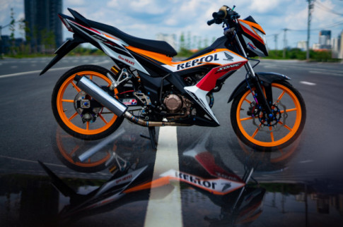 Sonic 150 phiên bản Repsol độ gì mà đẹp quá vậy nè