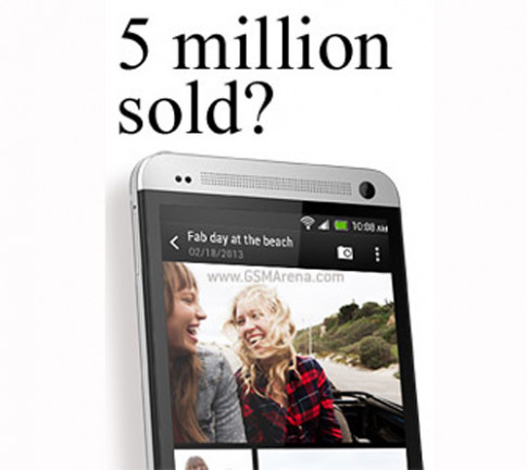 Thiếu hàng HTC One vẫn đạt mốc 5 triệu chiếc