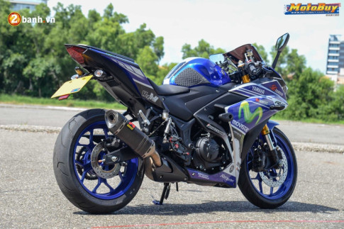 Yamaha R3 lột xác trong bản độ Movista cực chất