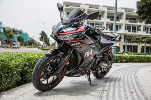 Yamaha R3 trong bản độ chất lừ của biker Việt