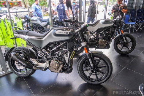 Cận cảnh Husqvarna Svartpilen và Vitpilen 2021 với giá từ 140 triệu đồng