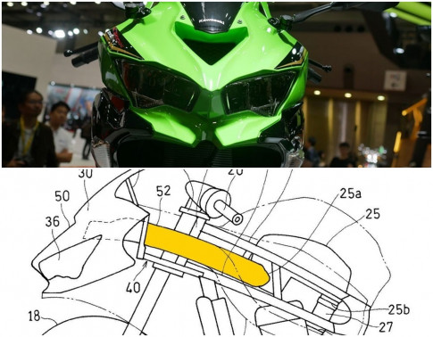 Kawasaki Ninja ZX-25R mới được trang bị RAM-Air gia cố hiệu suất động cơ trực tiếp