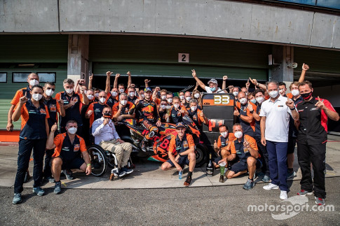 KTM cho biết chiến thắng giải đua MotoGP đầu tiên ‘không phải do tình cờ’