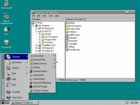 Windows 9 sẽ có Start Menu truyền thống từ năm 1995