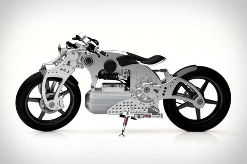 Curtiss Motor Motorcycle tiết lộ một chiếc xe máy điện mới - Hades 1